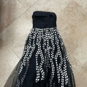 BCBG tulle dress high low